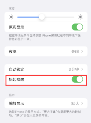 东昌苹果授权维修站分享iPhone轻点无法唤醒怎么办