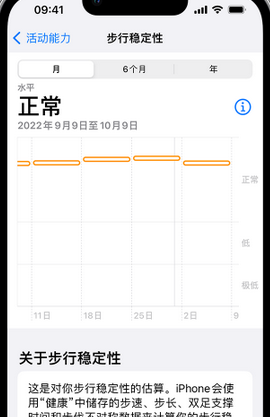 东昌iPhone手机维修如何在iPhone开启'步行稳定性通知'