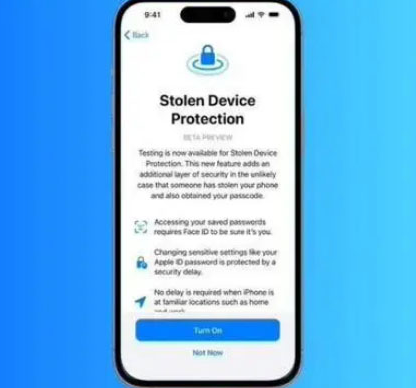 东昌苹果授权维修店分享被盗设备保护功能开启方法 