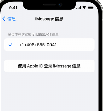 东昌apple维修iPhone上无法正常发送iMessage信息 