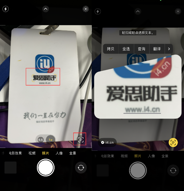 东昌苹果手机维修分享升级iOS 16后如何通过相机翻译文本 