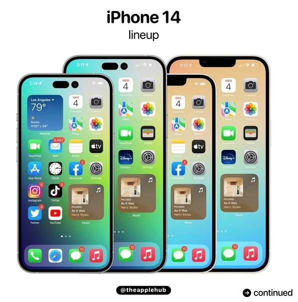 东昌苹果14维修分享iPhone 14全家福 