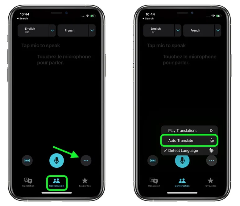 东昌苹果手机维修分享iOS 15 “翻译” App 新改进 