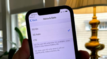 东昌苹果手机维修分享iPhone 12如何打开或关闭5G网络 